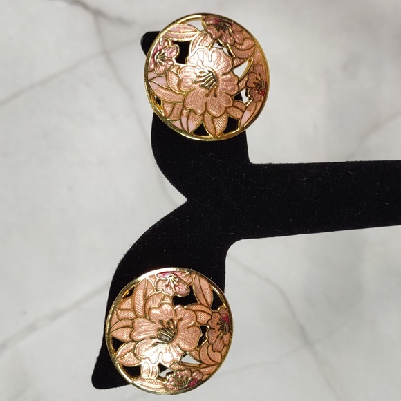 Cloisonne Earrings - Picture 1 of 4